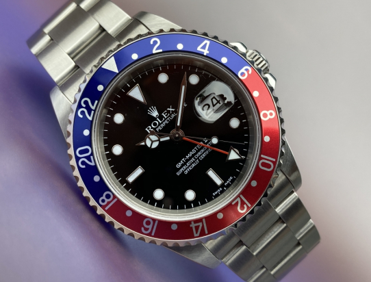 2005 Gmt Master 16710 PEPSI Box and Papers