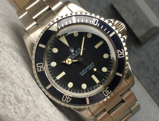 1981 Submariner 5513 MAXI MK5 Rolex Services