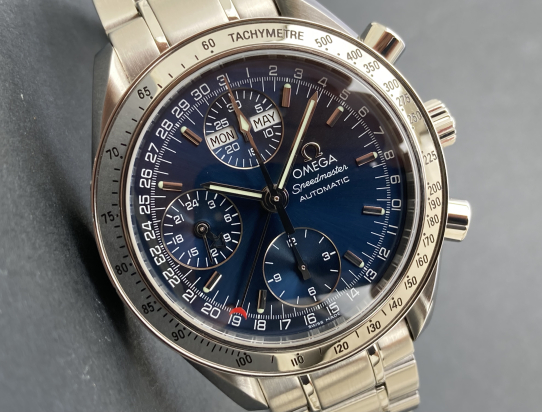 1997 UNPOLISHED Speedmaster 3523 Triple Calendar