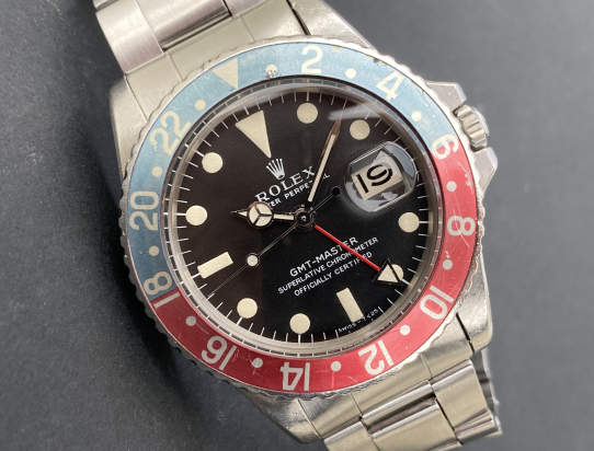 1968 Gmt Master 1675 Unpolished Rolex Service Paper