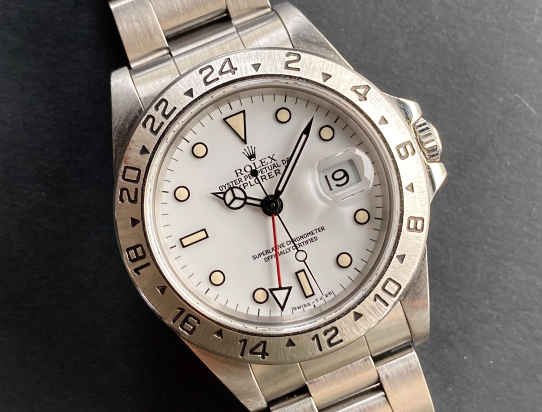 1990 Explorer II Polar  16570  Chicchi di Mais TRITIUM Box and Papers