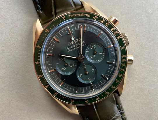 2022  MOONSHINE GOLD Speedmaster Moonwatch Professional FULL SET