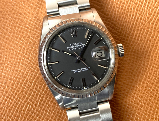 1976 Datejust 1603 Tritium step dial Full Set