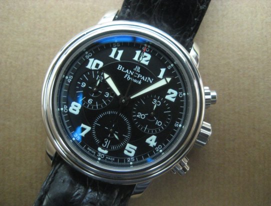 LEMAN Flyback chronograph FULL BLANCPAIN SERVICED