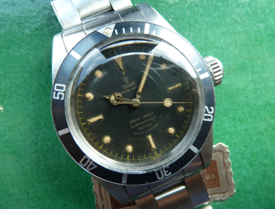 Unpolished Submariner 7924 BIG CROWN