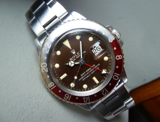 1970 Gmt Master 1675 Long E Tropical BROWN