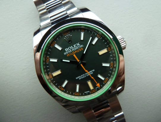 2014 Milgauss 116400GV box and papers never worn