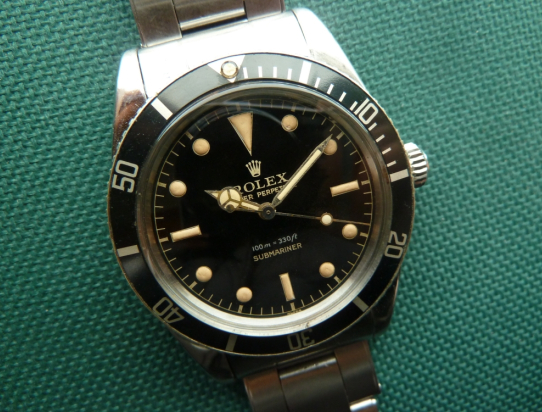 1958 Exceptional Gilt Submariner 5508 James Bond