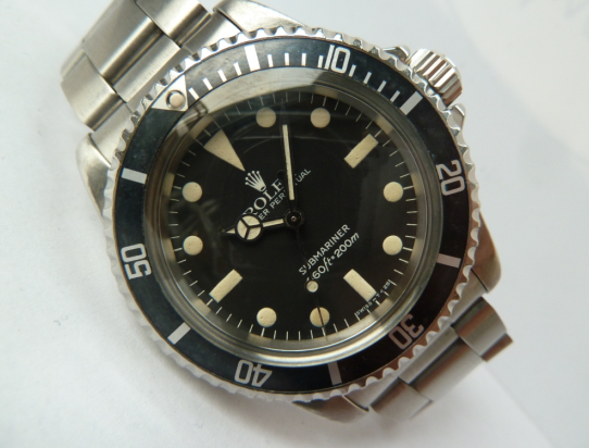 1981 Submariner 5513 Maxi MKIV Rolex serviced