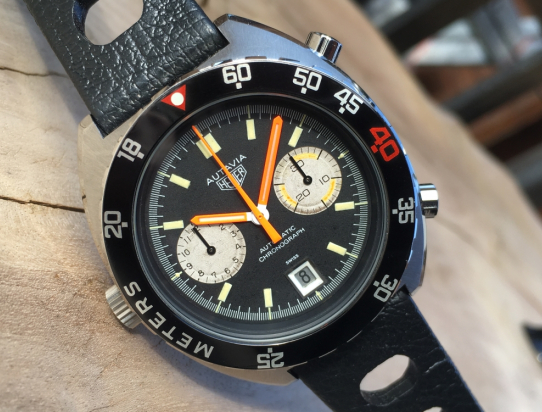 1974 Autavia 11630P Diver "Jagger" SERVICE HEUER