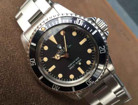 1980 Submariner 5513 MAXI Dial Box and Papers