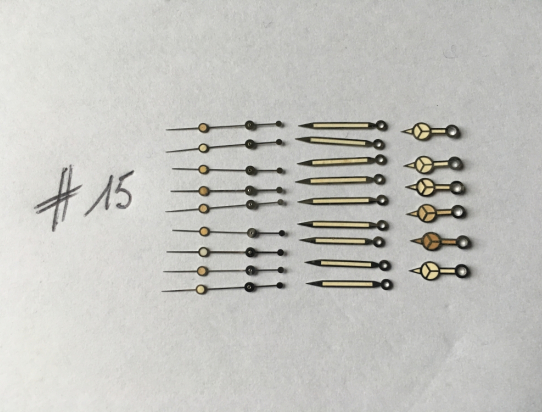 5x aiguilles Rolex
